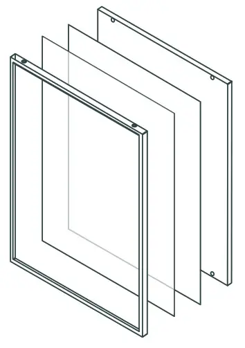 GEORGE WILLY Menu Case Frame - fig 2