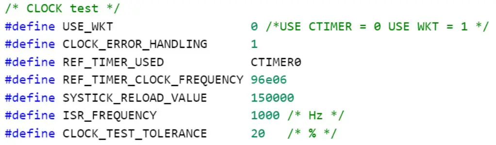 NXP AN13823 IEC 60730 Class B Software for LPC553x MCUs - Figure 16