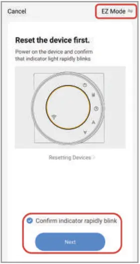 Beca BHT-8000 Heating Thermostat fig 2.4