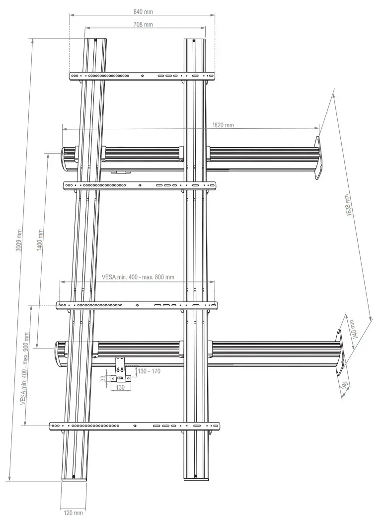 HAGOR 3332 CPS Floor-Wall Bolt-Down - fig 14