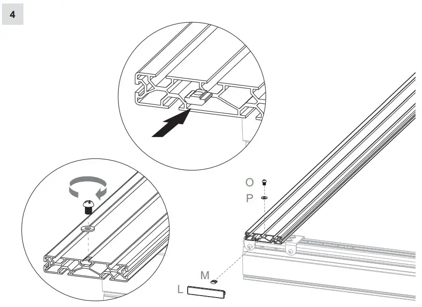 HAGOR 3332 CPS Floor-Wall Bolt-Down - fig 6