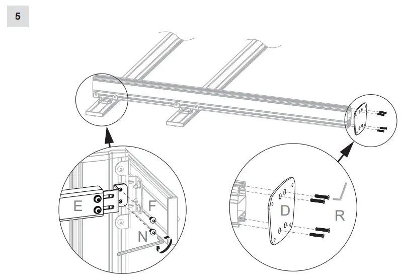 HAGOR 3332 CPS Floor-Wall Bolt-Down - fig 7