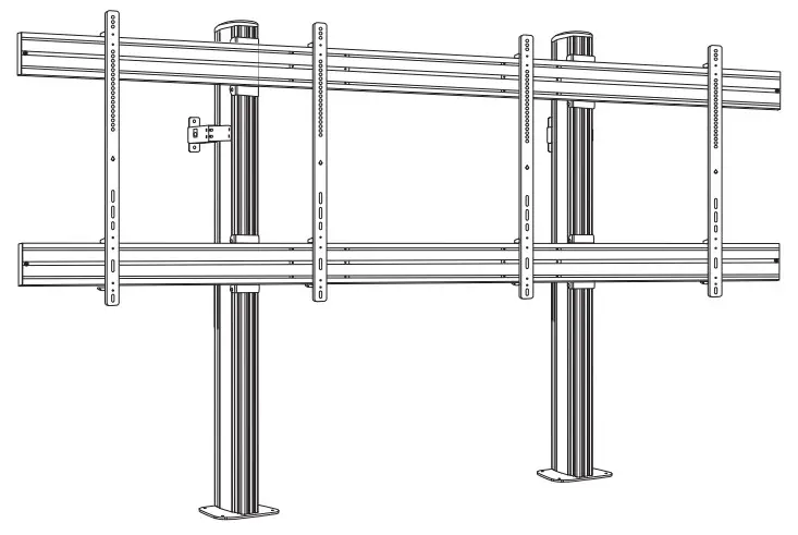HAGOR 3332 CPS Floor-Wall Bolt-Down