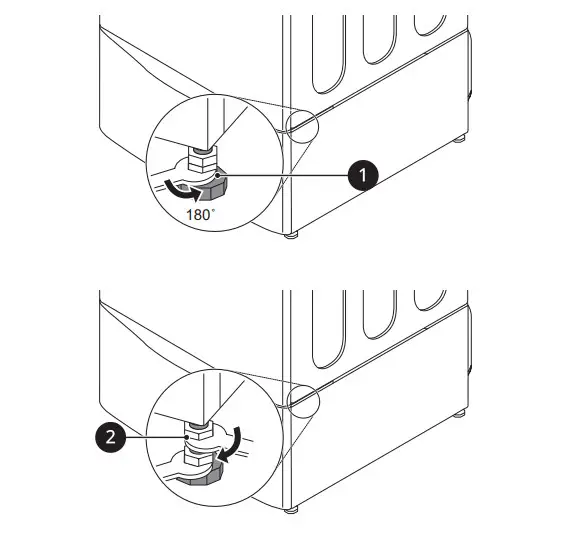 LG WDPS2W ADA Compliant Laundry Pedestal Riser - Figrue 10