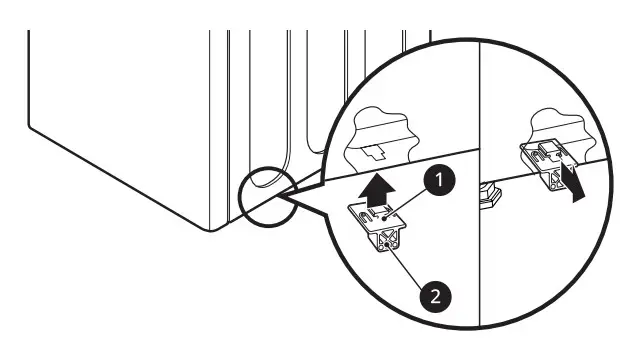 LG WDPS2W ADA Compliant Laundry Pedestal Riser - Figrue 6