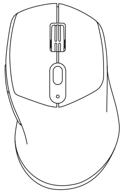 ETERNICO AET-MSB350B Bluetooth Wireless Mouse