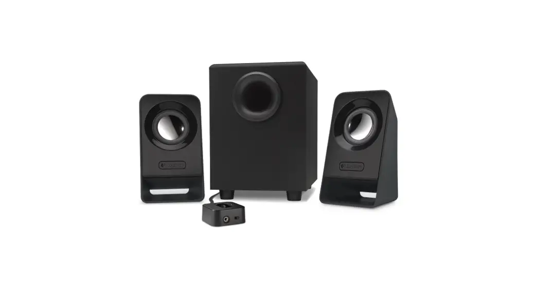 Logitech Z213 Compact 2.1 Speaker System With Control Pod User Guide Logitech Z213 Compact 2.1 Speaker System With Control Pod User Guide