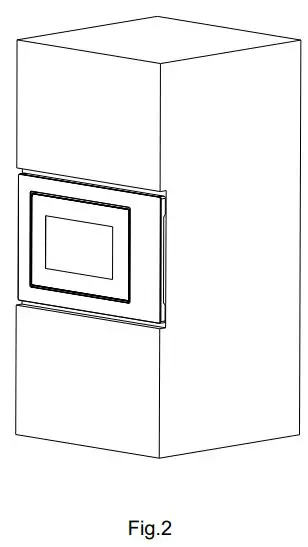 JOCEL JME009227 Built In Microwave Oven Instruction Manual - Fig.2