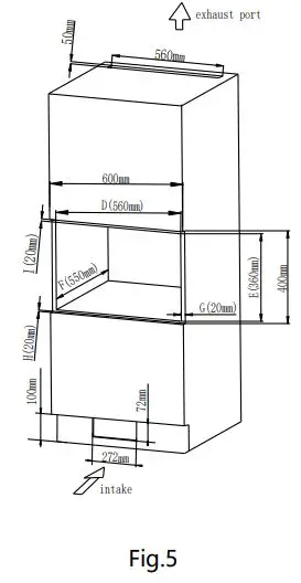 JOCEL JME009227 Built In Microwave Oven Instruction Manual - Fig.5