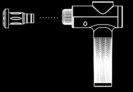 SHARPER IMAGE Powerboost Move Deep Tissue Portable Percussion - fig 1