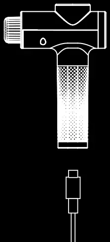 SHARPER IMAGE Powerboost Move Deep Tissue Portable Percussion - fig