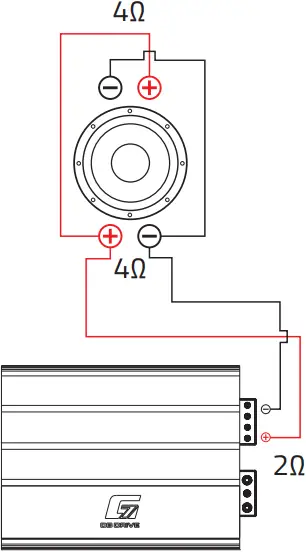db DRIVE G7 15.2 Subwoofer - DVC WIRING 10