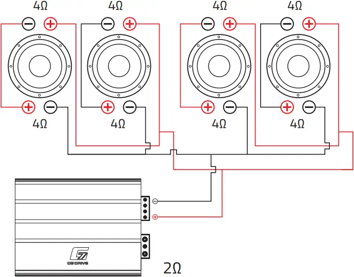 db DRIVE G7 15.2 Subwoofer - DVC WIRING 14