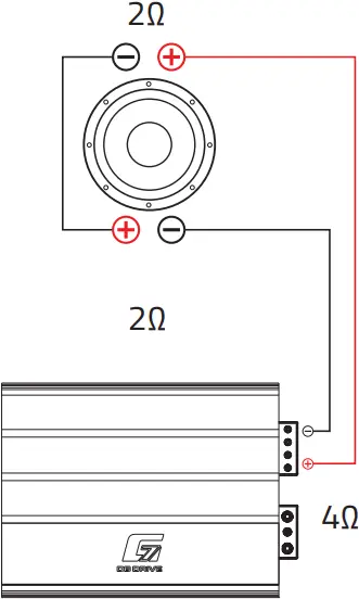 db DRIVE G7 15.2 Subwoofer - DVC WIRING 4