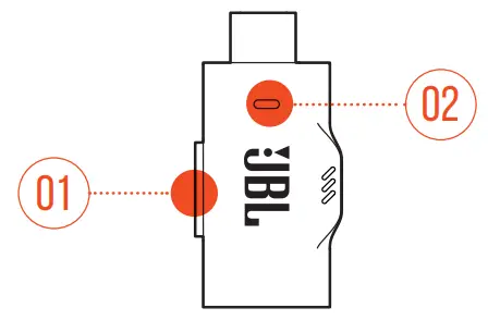 JBL Quantum 910 Black Wireless ANC Over Ear Gaming Headset - Controls 2