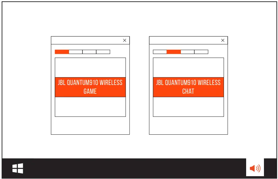 JBL Quantum 910 Black Wireless ANC Over Ear Gaming Headset - settings