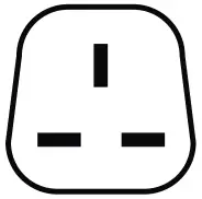 Plug adaptor required