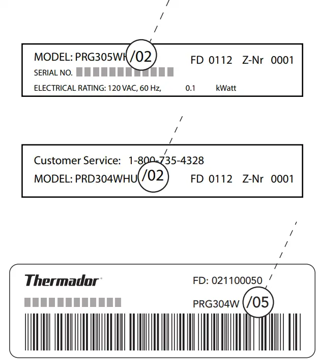 Thermador PAALTKITGW Dual Fuel Professional Range 48 Inch Pro Grand - High altitude 1