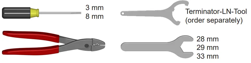 THERMON Terminator ZP-XP Power Connection Kit - Tools Required