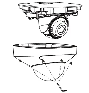 sunell SN-IPV8020EGAR Mini Dome Network Camera 5