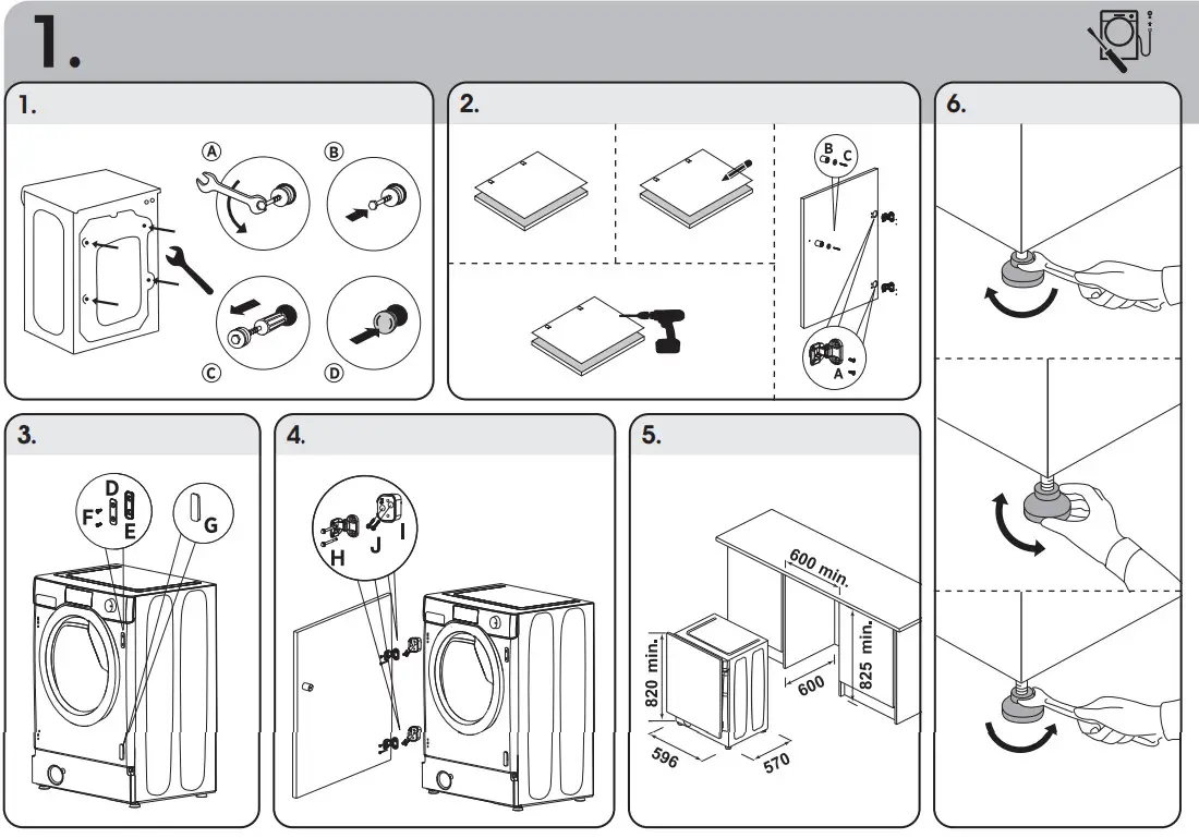 CANDY SMART WASHING+DRYING- 1