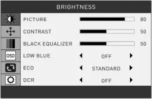 KAMN27F7SA - Operation - Brightness