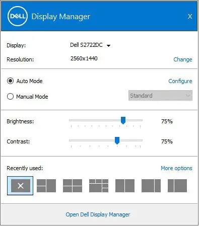 Dell 27 Monitor - S2722DC-1