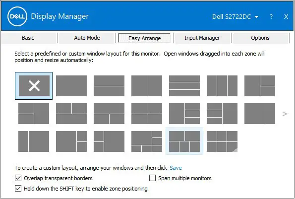 Dell 27 Monitor - S2722DC-Easy Arrange