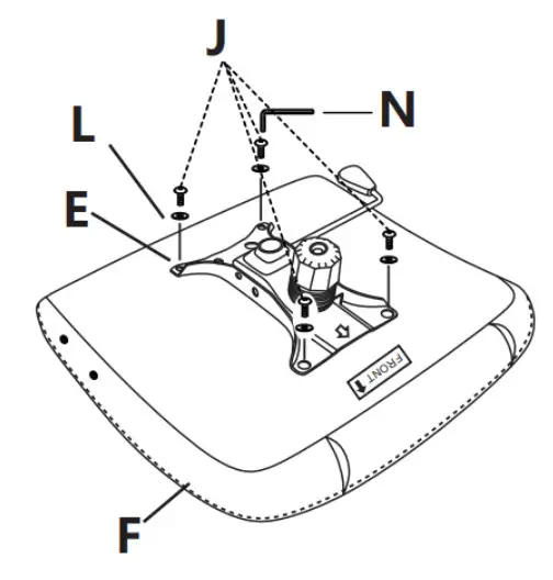 ERGOLUX ELBCRMSGBCA Trooper Gaming Massage -- Step 2