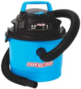 CHANNELLOCK VOM205P-C 2001 2.5 Gallon Wet/Dry Vacuum