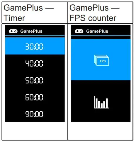 ASUS VG2791R Series Gaming LCD Monitor - GamePlus Function1