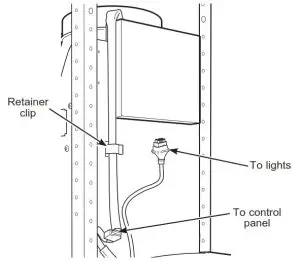 MONOGRAM 36 Island Chimney Vent Hood- CONNECT CABLES