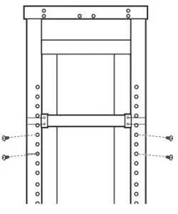 MONOGRAM 36 Island Chimney Vent Hood- LOWER STRUCTURE