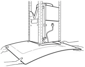 MONOGRAM 36 Island Chimney Vent Hood- MOUNT THE HOOD