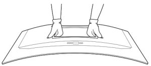 MONOGRAM 36 Island Chimney Vent Hood-REMOVE THE PACKAGING