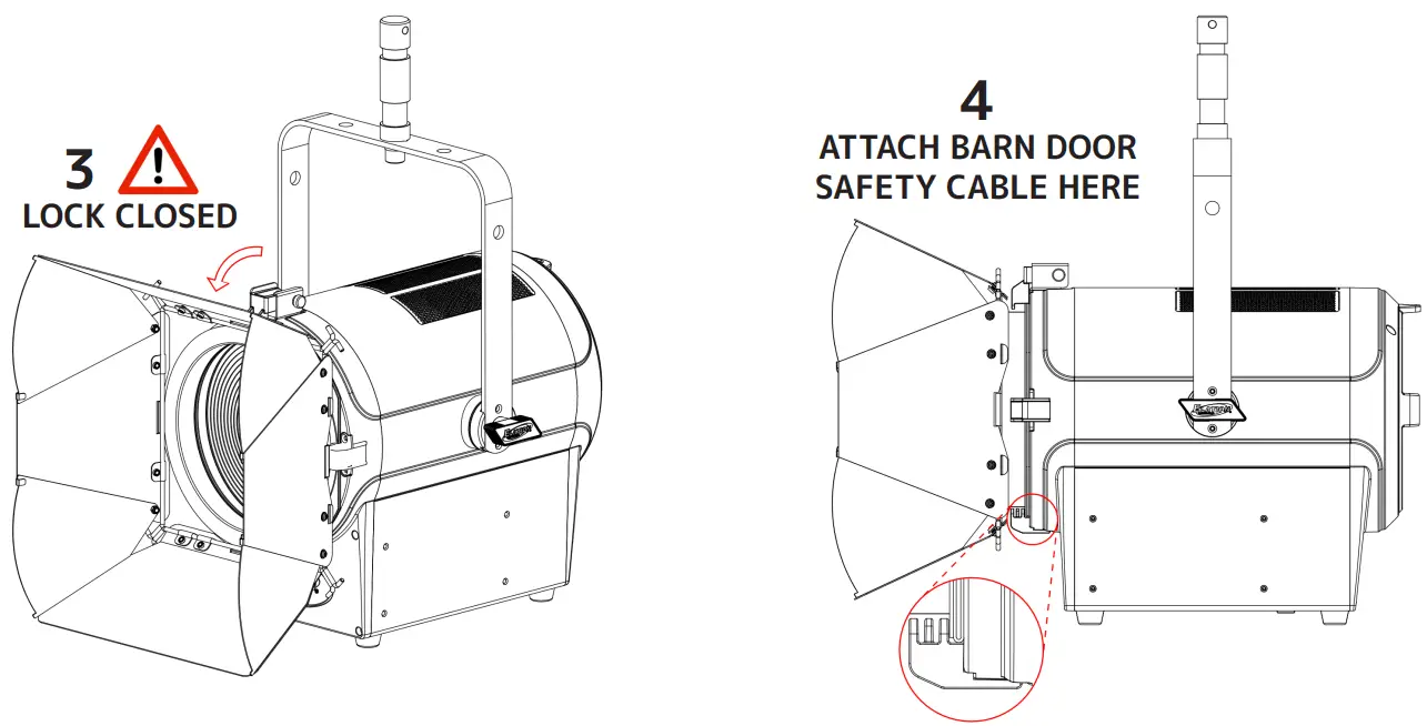 ELATION KL FRESNEL 8 FC - INSTALLATION2