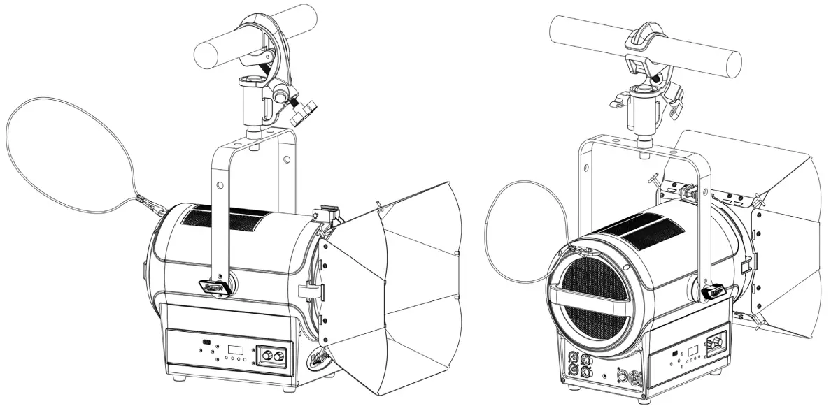 ELATION KL FRESNEL 8 FC - INSTALLATION3
