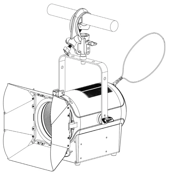 ELATION KL FRESNEL 8 FC - INSTALLATION4