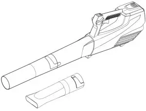 YARD FORCE LB G18W 40V Cordless Blower