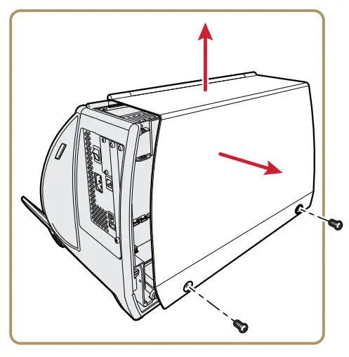Intermec PM23c Barcode Label Printer-located