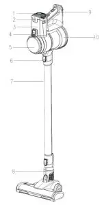 Kogan MX10 Pro Cordless 22.2V Mop and Stick Vacuum Cleaner - figure 1