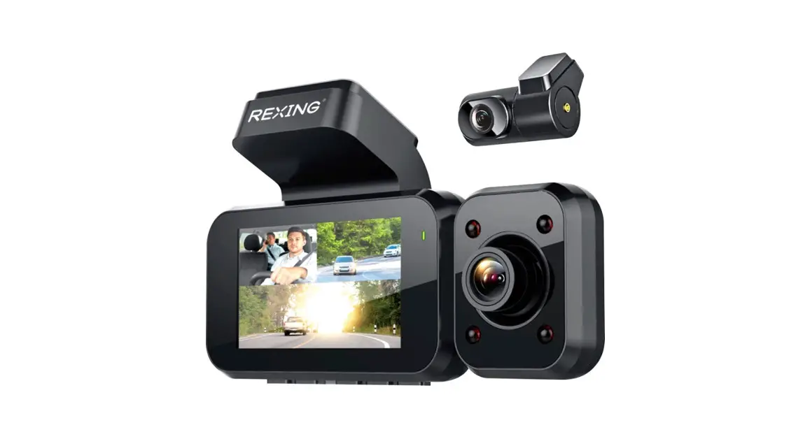 Rexing V5 Plus 3-channel 4k Dash Cam User Guide