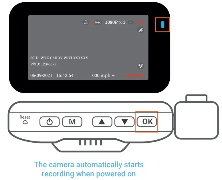 REXING V5 Plus 3-Channel 4K Dash Cam -figure 10