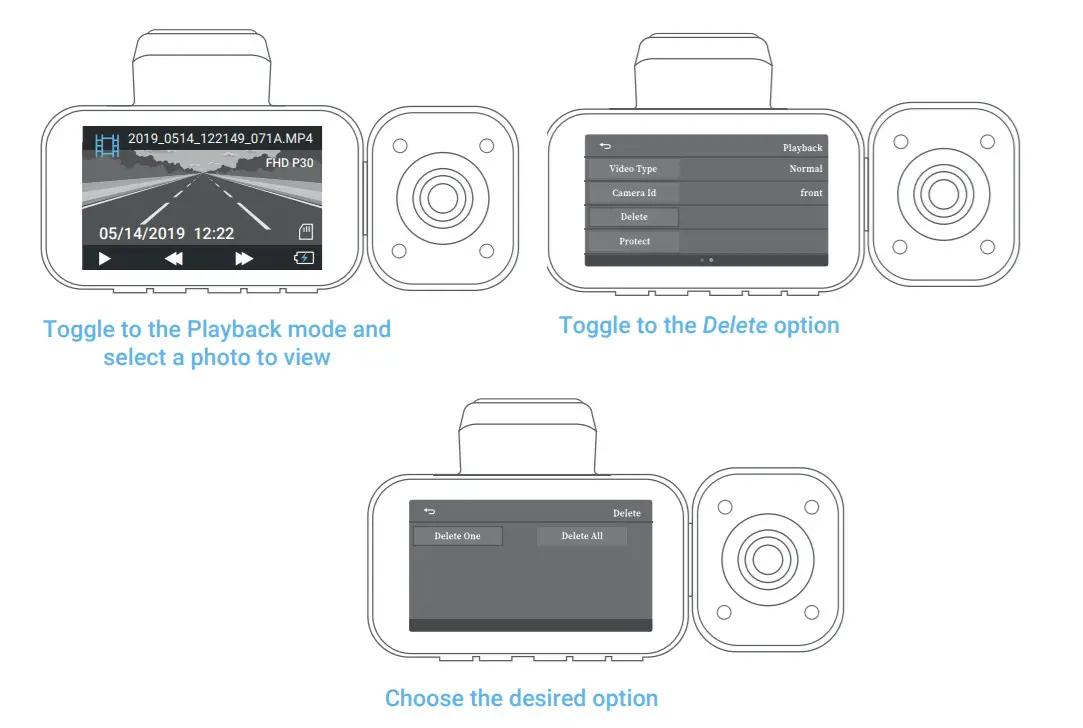 REXING V5 Plus 3-Channel 4K Dash Cam -figure 13