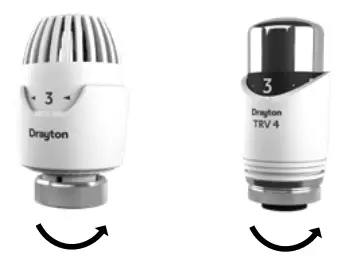 Wiser WT714R9K0902 Drayton Thermostat Kit - Mounting Options