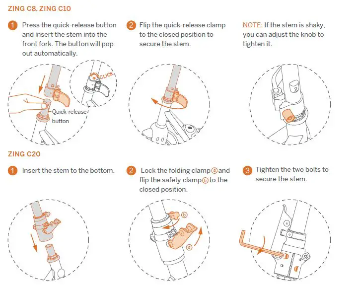 ninebot Zing C10 eKickScooter fig3
