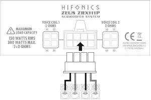 CONNECTION TO 2-CHANNEL AMPLIFIER