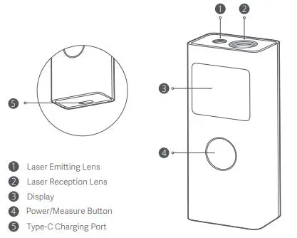 Xiaomi MJJGCJYD001QW Smart Laser fig1