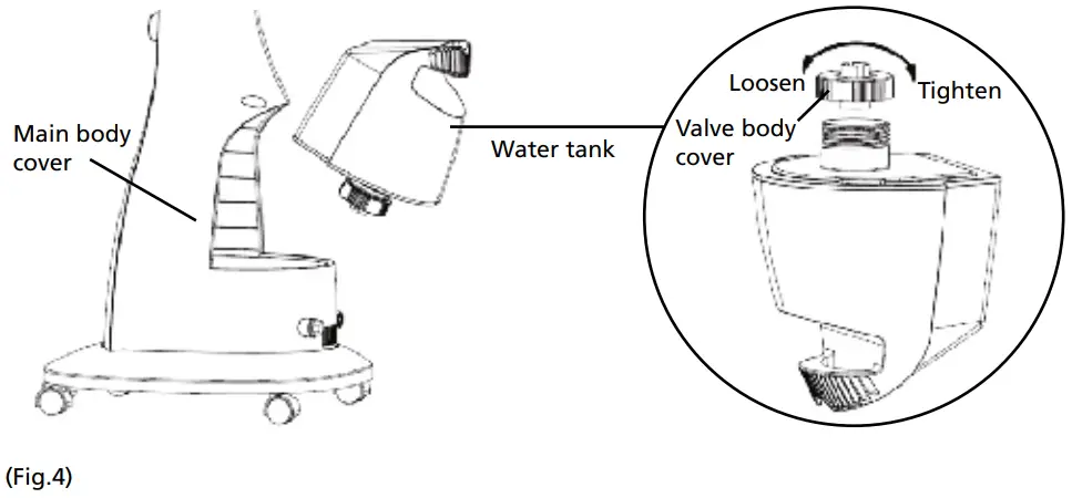 Qlima FSM 40 Electric Touch Stand Fan - fig6