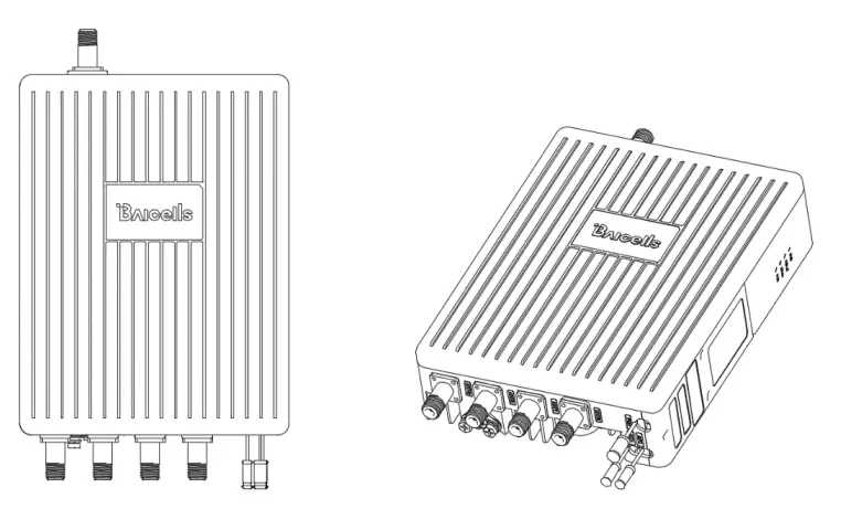 BAIcells Nova430 Outdoor 4x250mW eNodeB - Appearance
